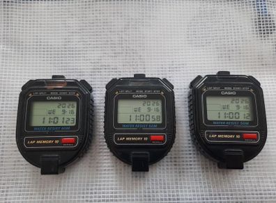 Stopwatches x 3 Casio HS-30W