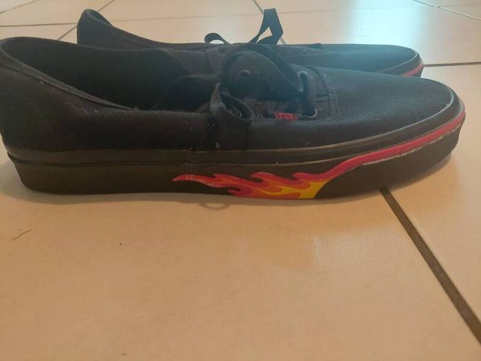 Mens Vans Flame