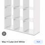 Still In Box Never Opened Brand New Woodies 9 Cube Storage Unit Image 8