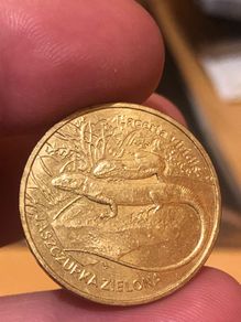 2 Zlote 2009 "Lacerta Viridis" Commemorative coin