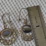 Vintage sterling silver earrings Image 4