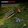 BU-KO 52cc Long Reach Petrol Hedge Trimmer and Pruner Saw with 3X 75cm Extension Pole, Ultimate Garden Tool for Precision Cutting, Trim Hedges and Prune with Ease Image 6