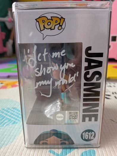Funko Disney Jasmine Autographed