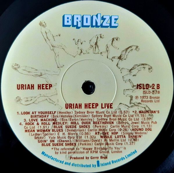 Uriah Heep  Live X2LPS