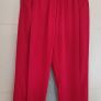 M&S Collection fuschia loose fit pants with zipped pockets Sz 14 Reg Image 2