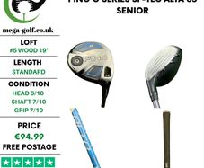 Ping G Series Sf-Tec #5 Wood 19 Degree / Alta 65 Senior