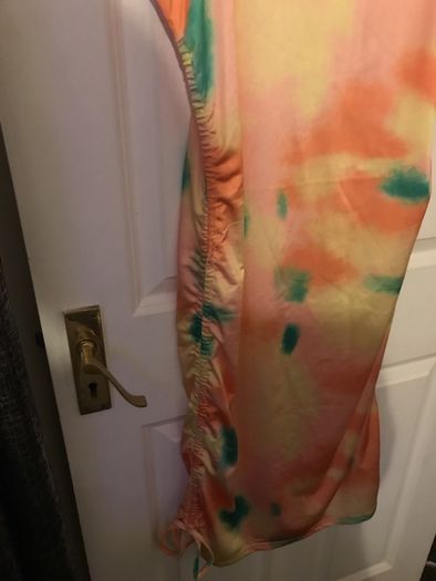 Roused sides dress