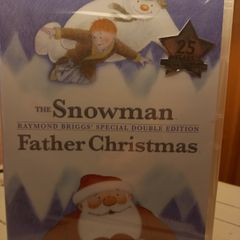the snowman & father christmas dvd double raymond briggs festive animation