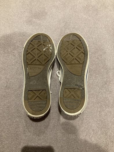 white ladies converse size 37 euro