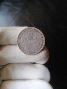 1893 USA Silver Half Dollar Coin