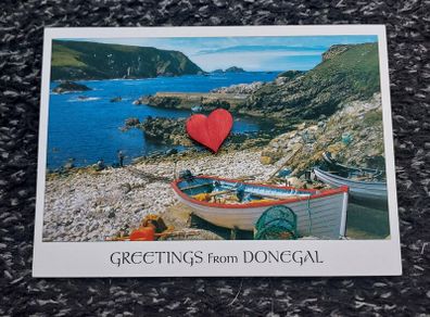 Ireland Postcard : Greetings From Donegal