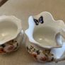 Aynsley Bone China Creamer & Sugar Bowl Image 6