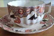 Antique Thomas Foresters c1880s beautiful demitasse cup and saucer