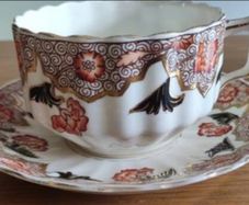 Antique Thomas Foresters c1880s beautiful demitasse cup and saucer