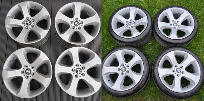 R19 5x120 Bmw Fat 5s ,style 132 Alloy Wheels