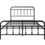 Double Bed Frame with Headboard and Storage Under Bed Image 6