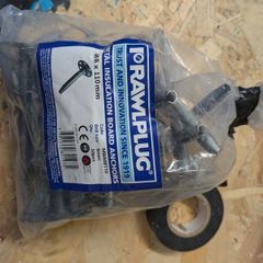 Rawlplug Insulation Board Metal Anchor m8 x 110