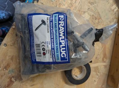 Rawlplug Insulation Board Metal Anchor m8 x 110