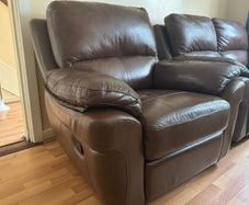 leather recliner couch and recliner armchair free