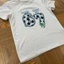 Kids White Short Sleeved Birthday 6-7 meme T-Shirt Image 4