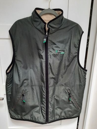 Reversible fleece waistcoat (Adult XL size)