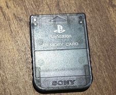playstation PS1 memory card