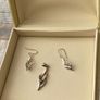 set earrings and pendant gold and silver 375 and 925 Image 3