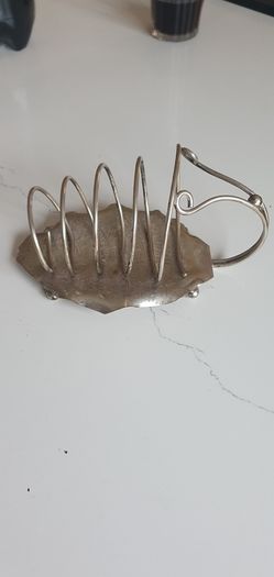 Antique Silver toast rack
