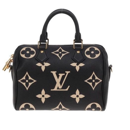 Louis Vuitton Speedy 25 Bandouliere Bicolour Monogram Empreinte (NFID) GH