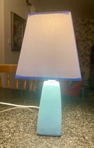 Small China Blue Lamp