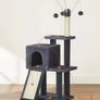 Cat Tree, Cat Tower for Indoor Cats, Kittens, Smoky Grey (FREE POSTAGE) Image 5