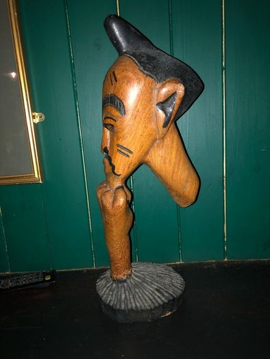 Interesting wood sculpture