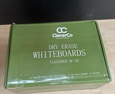 Class pack whiteboards, markers and erasers