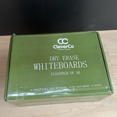 Class pack whiteboards, markers and erasers