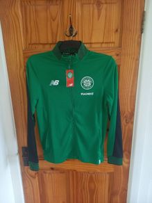 New Balance Celtic FC Zip Top Mens Medium BNWT