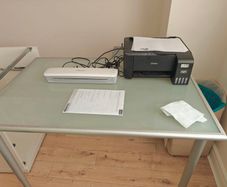 glasstop desk