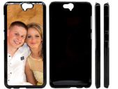 Personalised HTC A9 case cover hard plastic black
