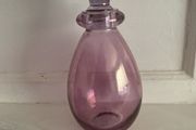 Vintage glass perfume bottle