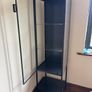 Vitrine Display Cabinet Anthracite, 42x37x155 cm Image 4