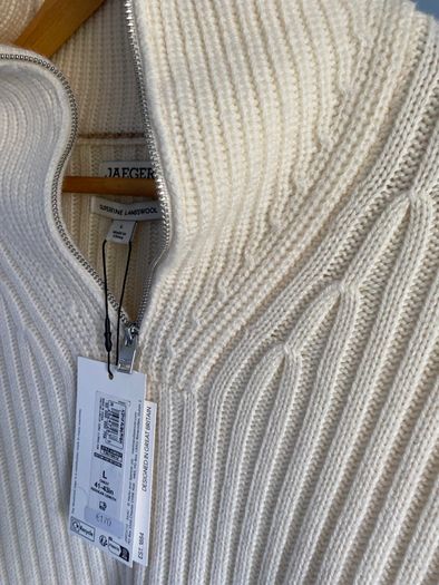 Pure wool Jeager jumper Large - unworn