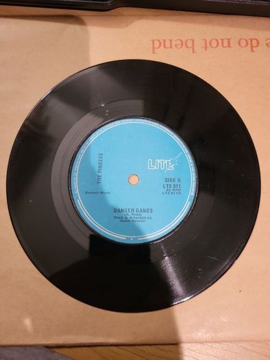 The Pinkees Danger Games 7 inch Vinyl
