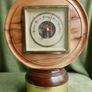 Vintage Weather Station Barometer Image 5