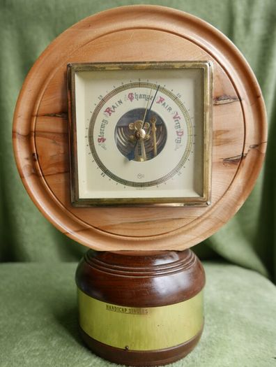Vintage Weather Station Barometer