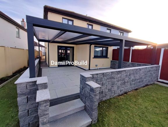 Aluminium pergola