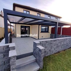 Aluminium pergola