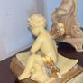 Vintage Cherub Decor SetBookTrinket Box &column Image 4