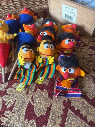 Ernie and Bert Puppets