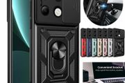 For Xiaomi Redmi Note 13 4G 2023 Case Global Car Magnetic Ring Holder Armor Phone Cases For Redmi NOTE 13 Note13 4G , Note 13 5G Back Cover