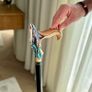 Unique Handmade Walking Stick, Shark Handle, Never Used Image 4