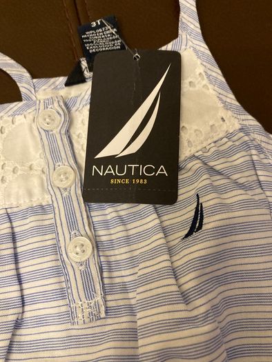 Nautica Girl dress Size 3 year old new with tags